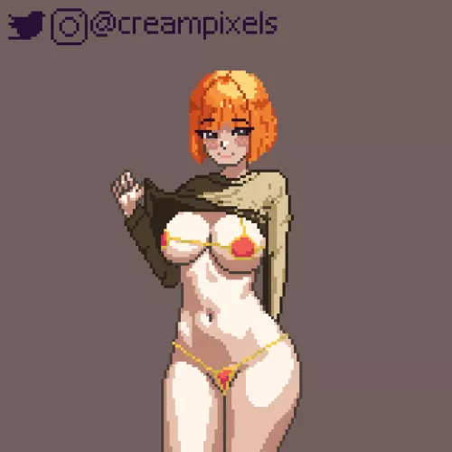 McDonalds Mom in hot pixels (Creampixels) [McDonalds Commercial] by CreamPixels