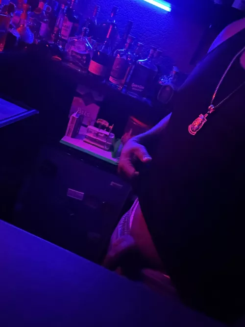 Slip at the bar by BlkBonBon