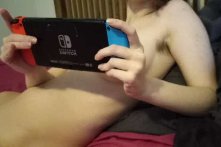 Sometimes it's hard to get out of bed when the console's right there... by AceintheSole