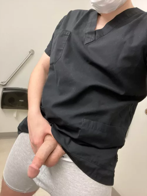 Taking dick pics while I’m working at the hospital by RedDonkey19