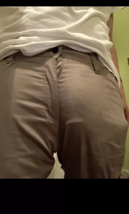 You like my bulge when im at work? by Careful-Address-9530