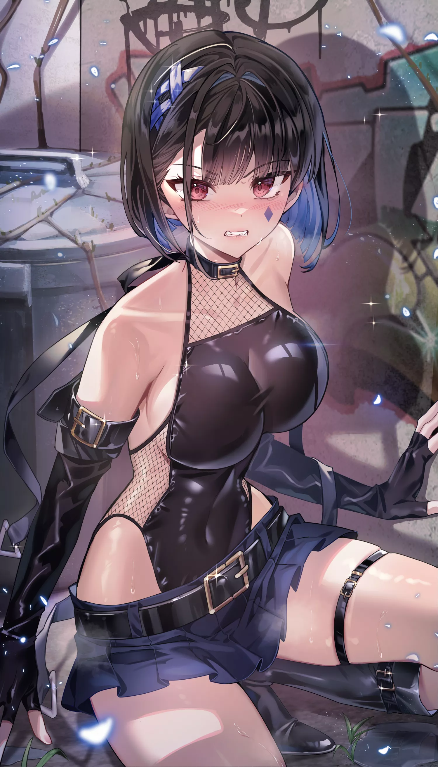 Black Mesh & Latex posted by CheetahSperm18