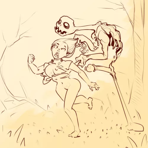 Ghostly moment (Haram) by EnigmusPrime