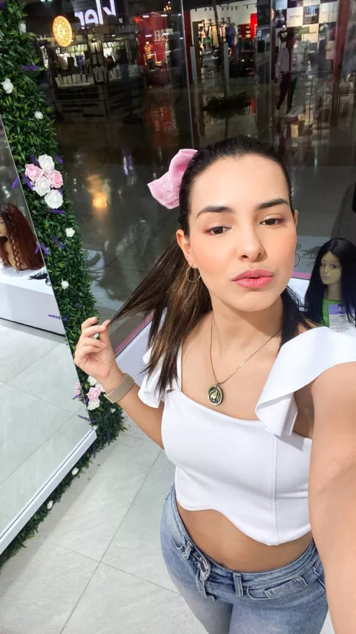 Going out later, who likes my top? by NearlyUsed