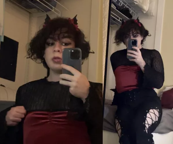 if i bit your neck, do you think you'd turn into a vampire or a femboy? by delete__forever