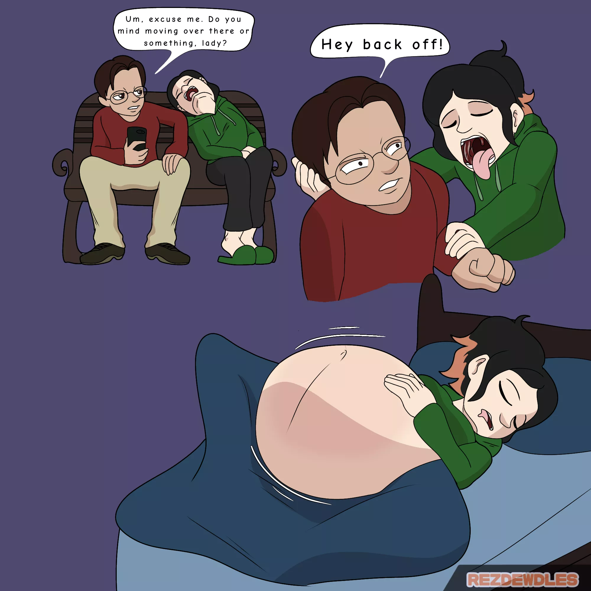 {Image} Voretober 2023 Day 23: Stranger (Art by Me) posted by RezDewdles