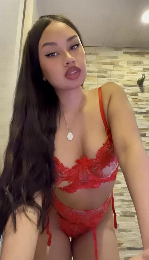 I’ve been a naughty girl wearing this lingerie. by dolceValue