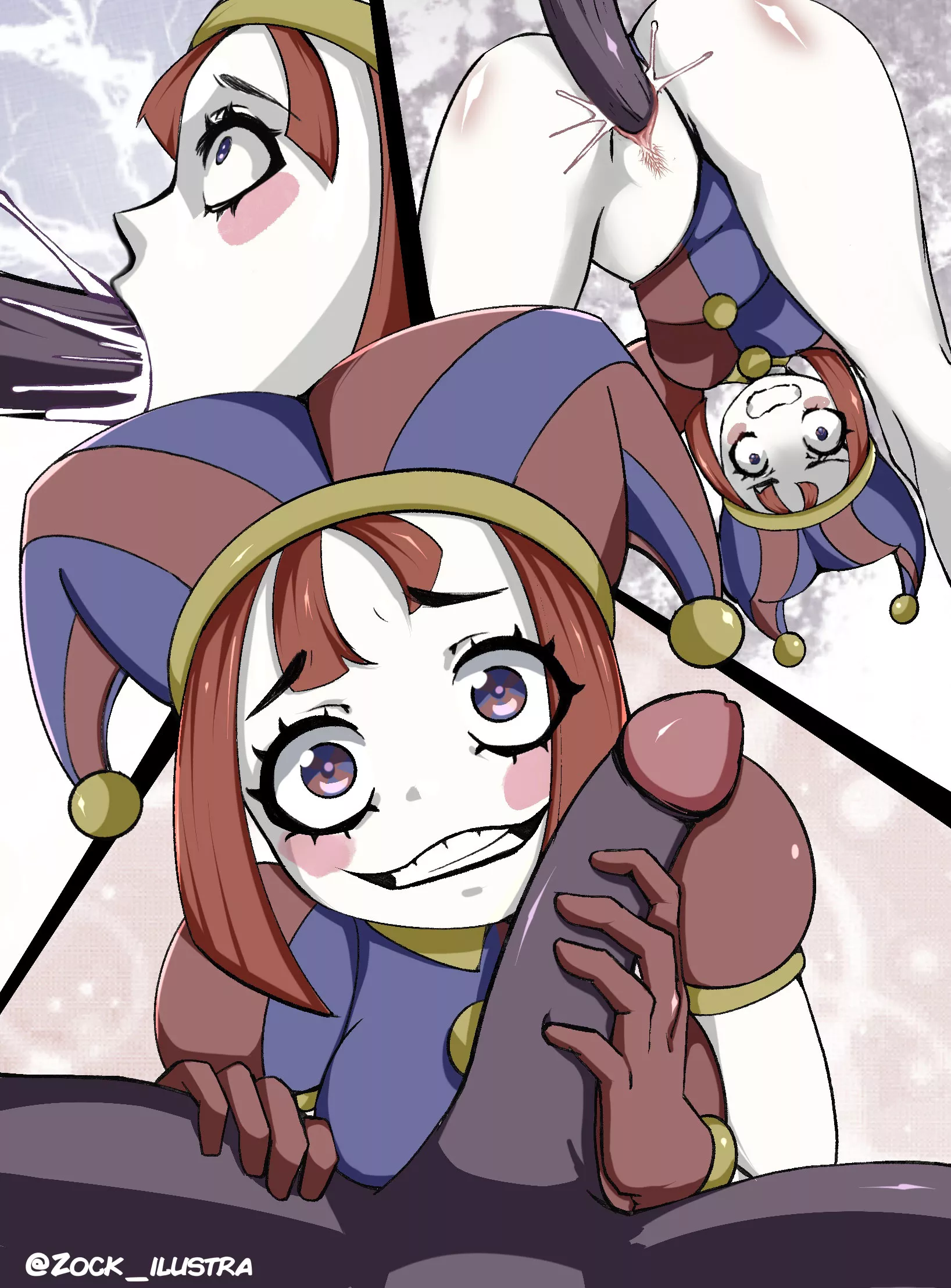 Mini doujin Ponmi (zockilustra) posted by Zock_ilustracion