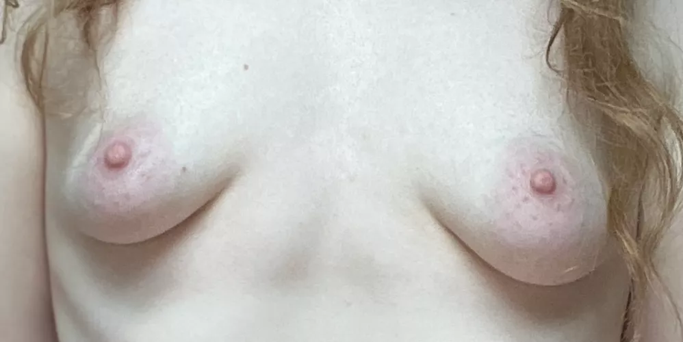 My small tits with areolas will make you able to forget about the whole world 😏 by Chaoticspill32