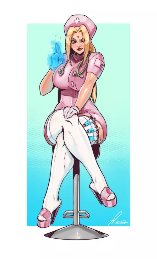 Nurse Tsunade by Kimchimaro