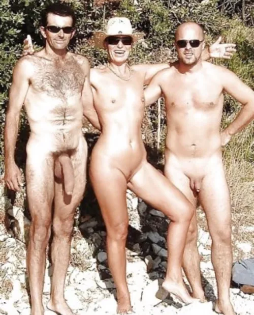 She’s Waiting to get Filled Up by the guy on her left who is MUCH bigger when compared to her husband on her right by 2ndchanceyolo