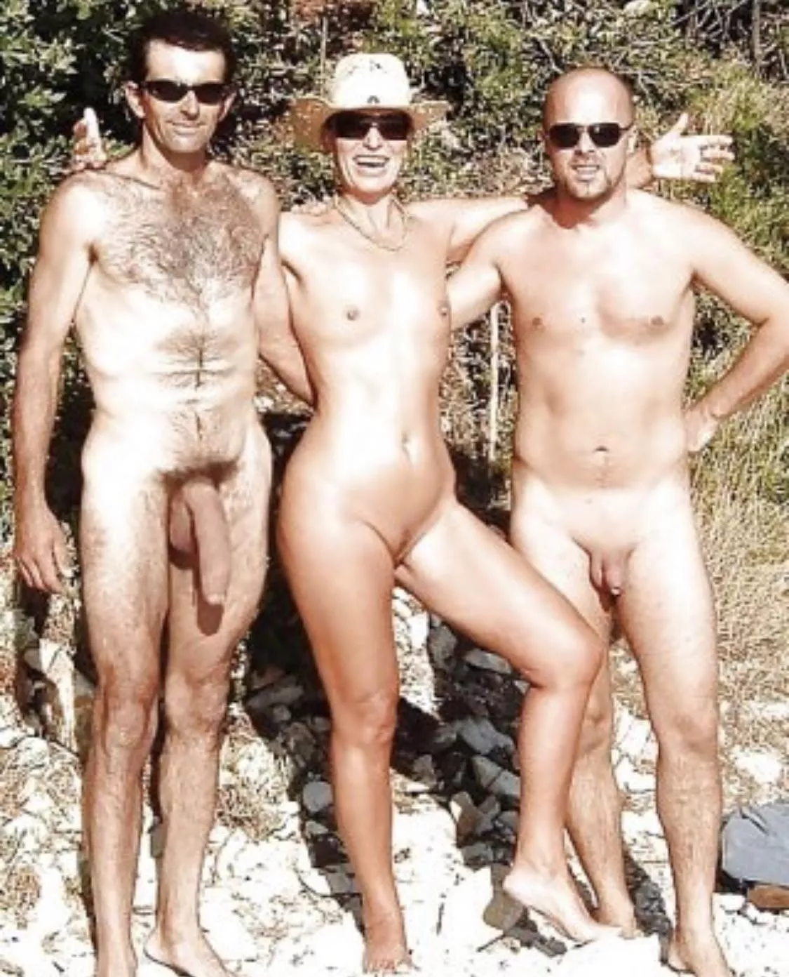 She’s Waiting to get Filled Up by the guy on her left who is MUCH bigger when compared to her husband on her right posted by 2ndchanceyolo