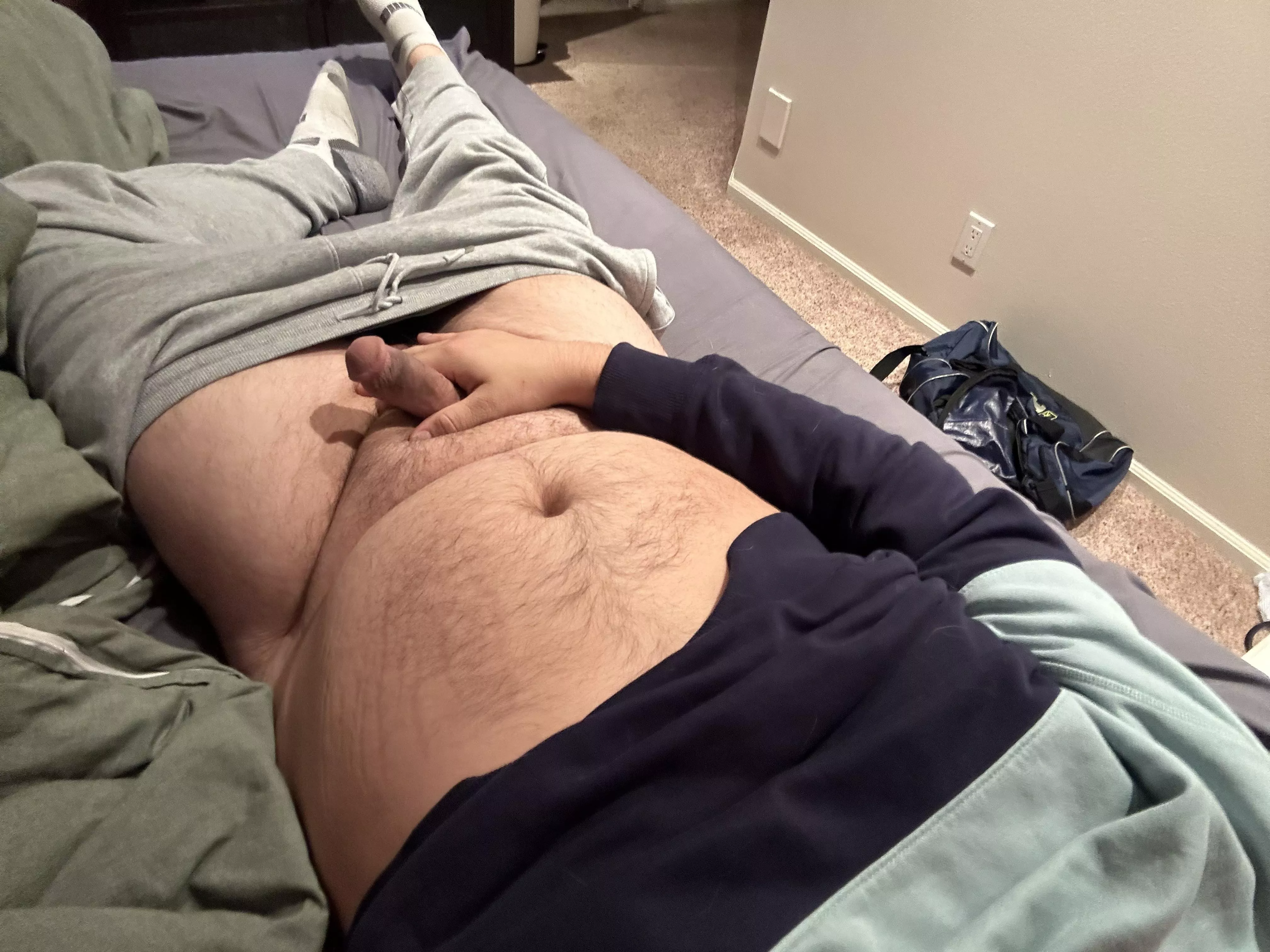 Someone told me grey sweatpants are lingerie for men... is that true? posted by Ecstatic-Horror1997