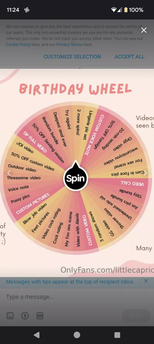 Somone needs to win the DP video on her Only fans to help us all... No luck so far by padyirishman