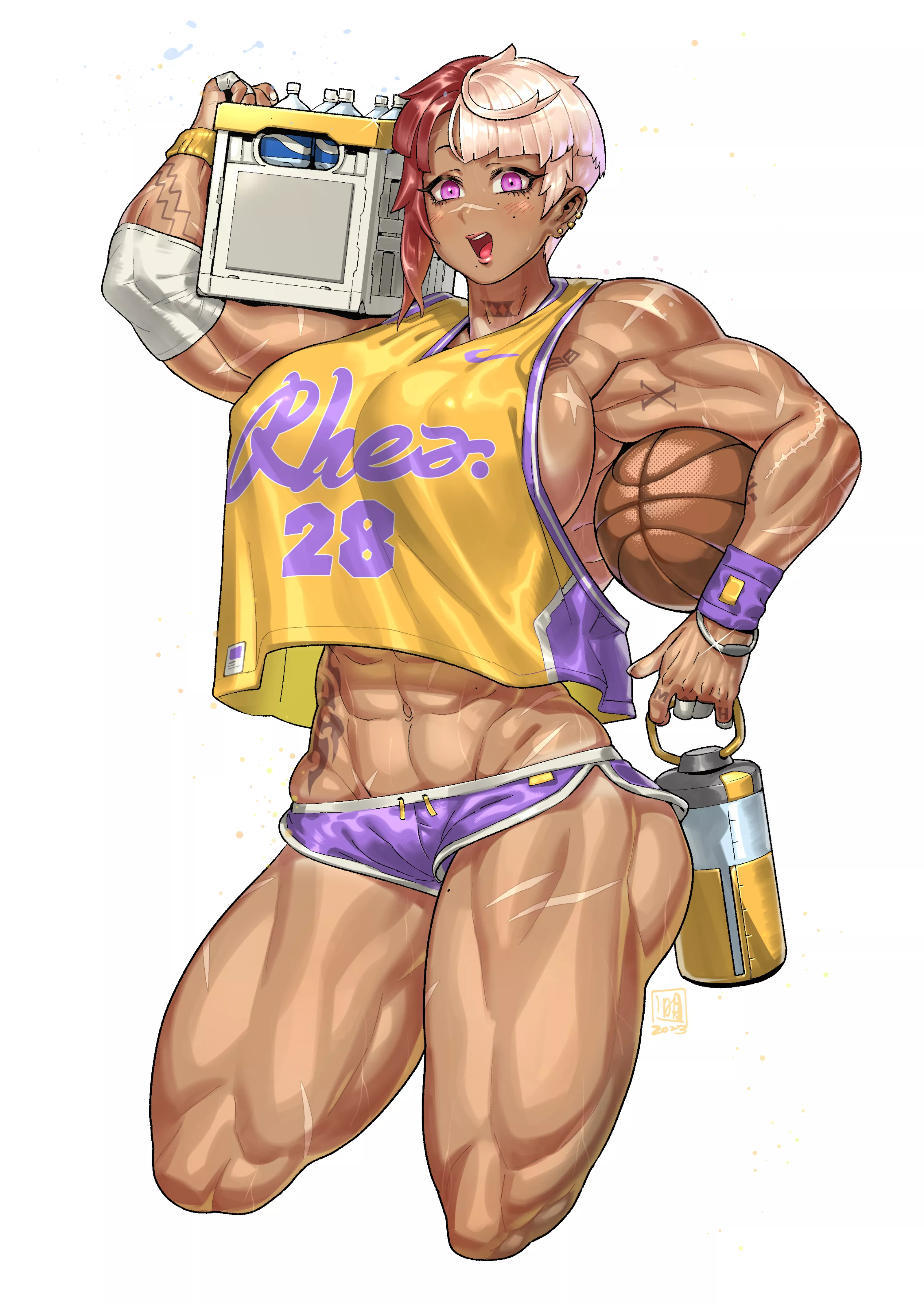 Thirsty? [Artist: lilminindahouse] posted by ComaOfSouls