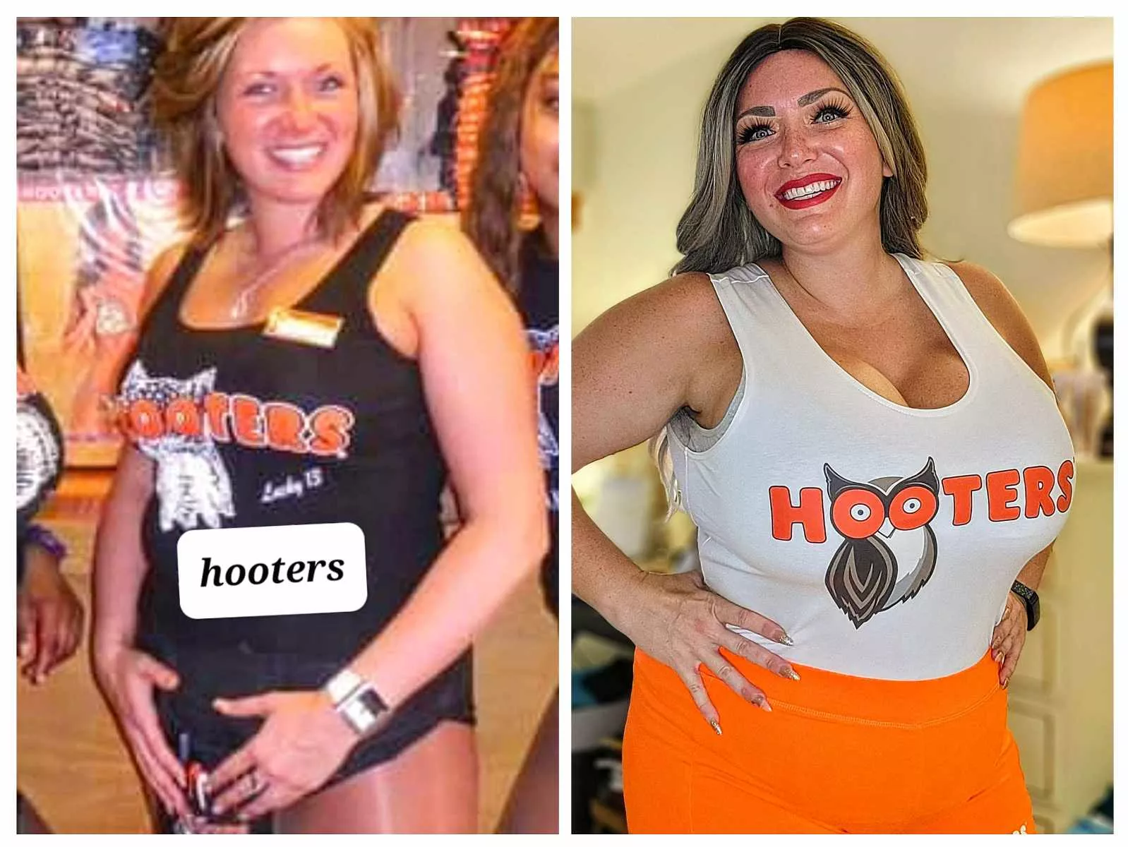 2010 vs 2023. Which would you prefer as a waitress? posted by avalonxoxo_2k