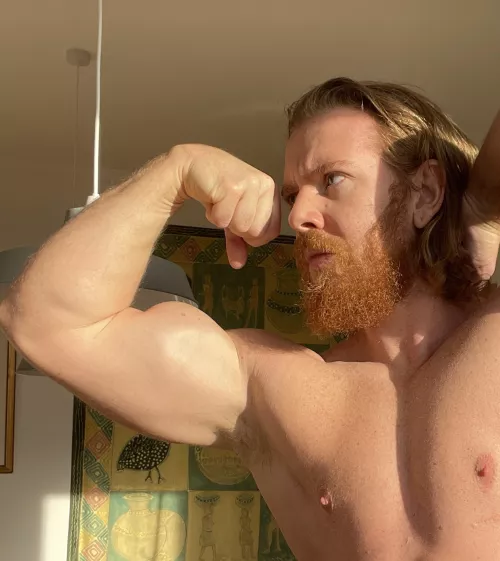 Burry your face in my Norse pits by Bearded_alpha1