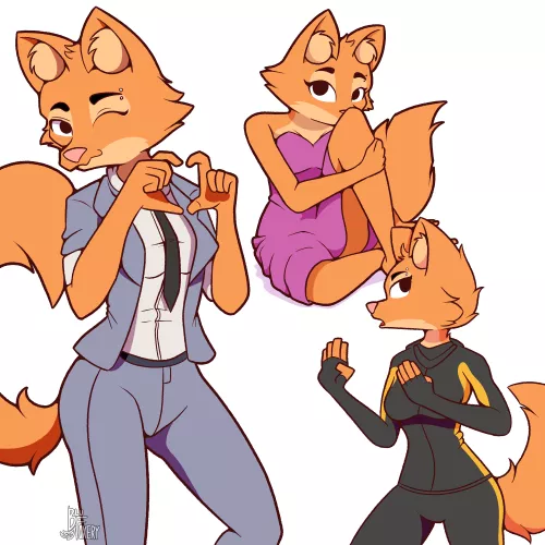 Dianne Foxington (drawn by me) by azpproject