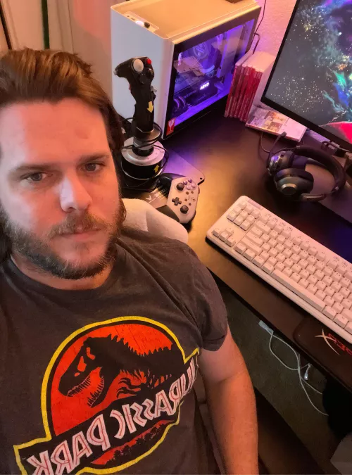 Finally got my desk organized enough to relax and game. Now I just need some buds to play with lol by HeyStarlight