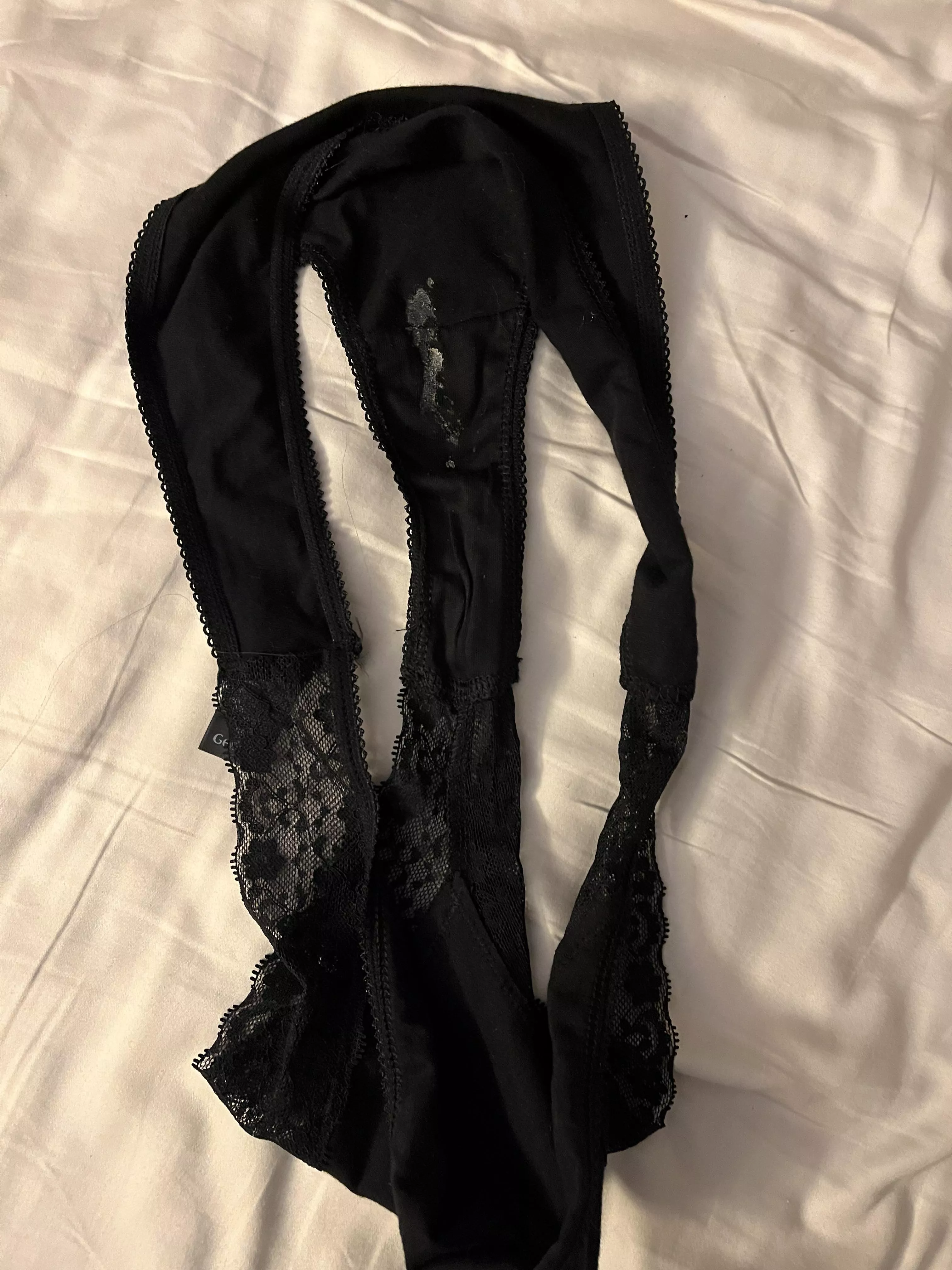 Gfs panties, sniffing them and gonna cum all over them, would love somebody to join posted by funtime2812