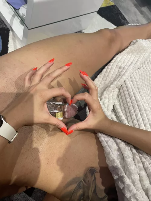 I love to locked my boyfriend. How long to keep his? by TheBlackPantera