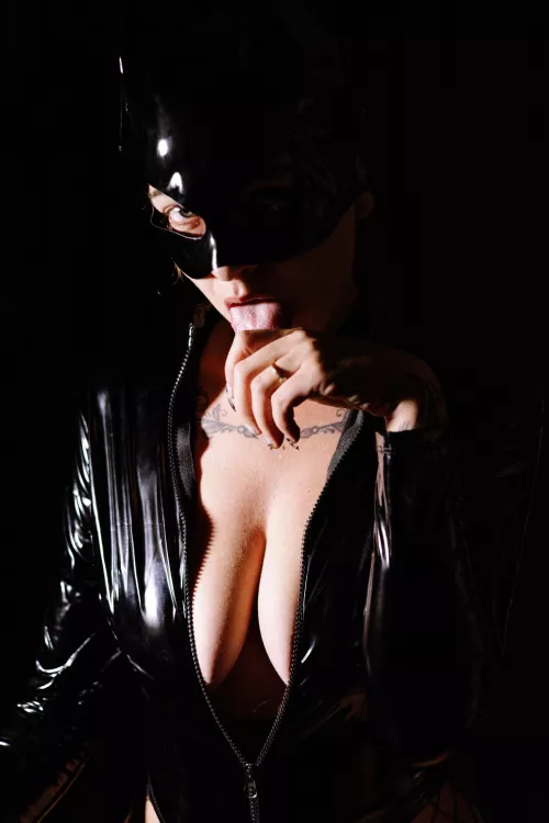 It's spooky season and catwoman is ready by extrawurst_