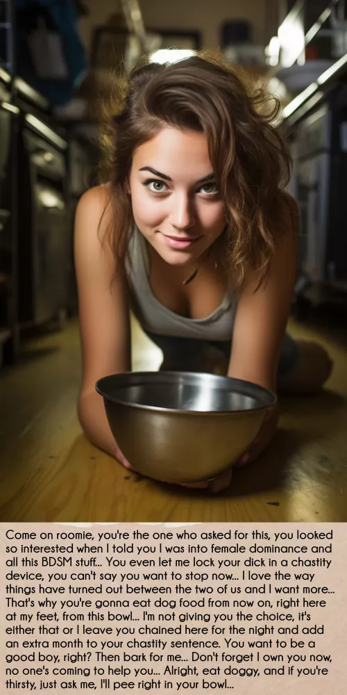 It's you who asked for this roomie by Dominan-t