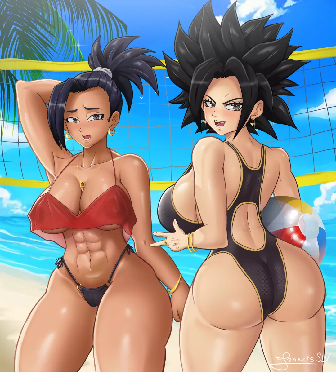 Kale and Caulifla (Francis SLV) posted by PMatty73