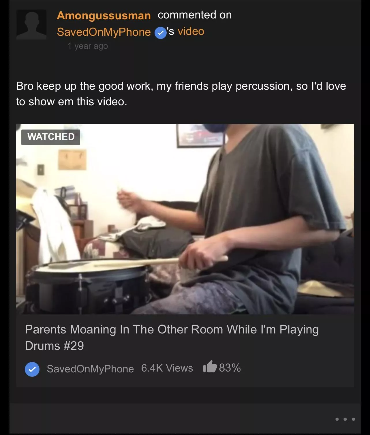 Might as well show your other music friends this posted by genuinedisinteres