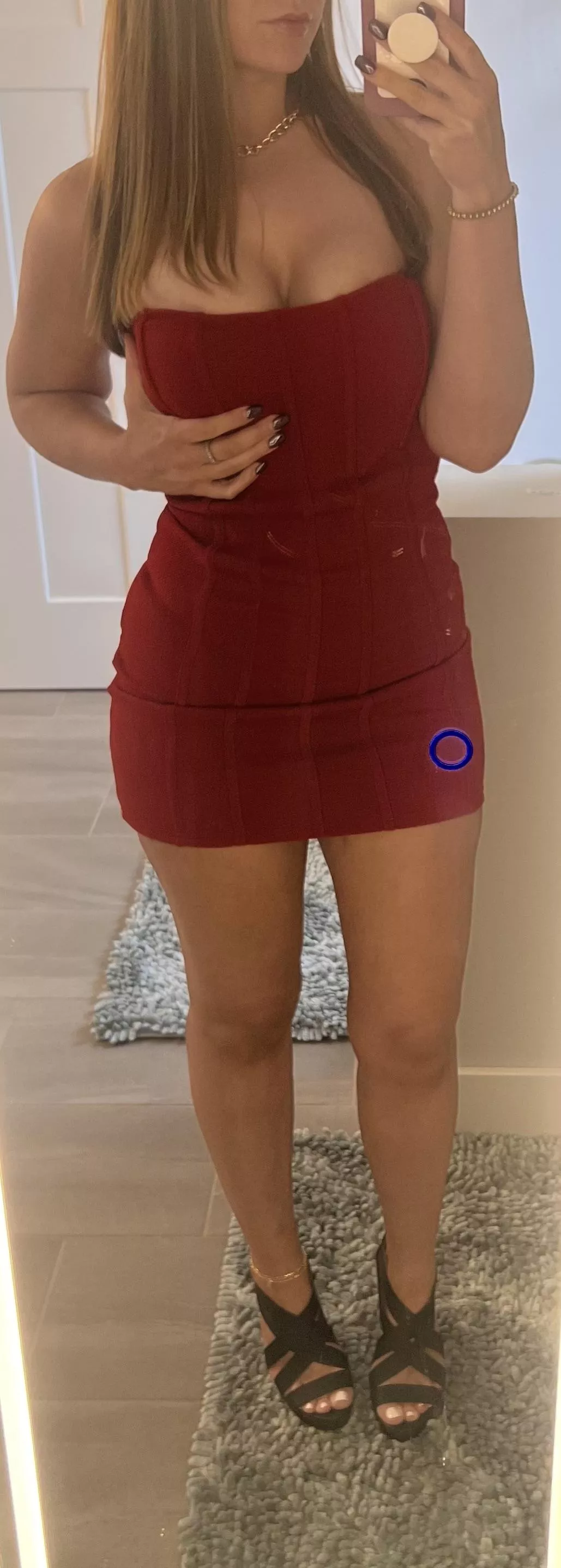 My date night outfit. Guess the panties I had on… posted by annie3344-3