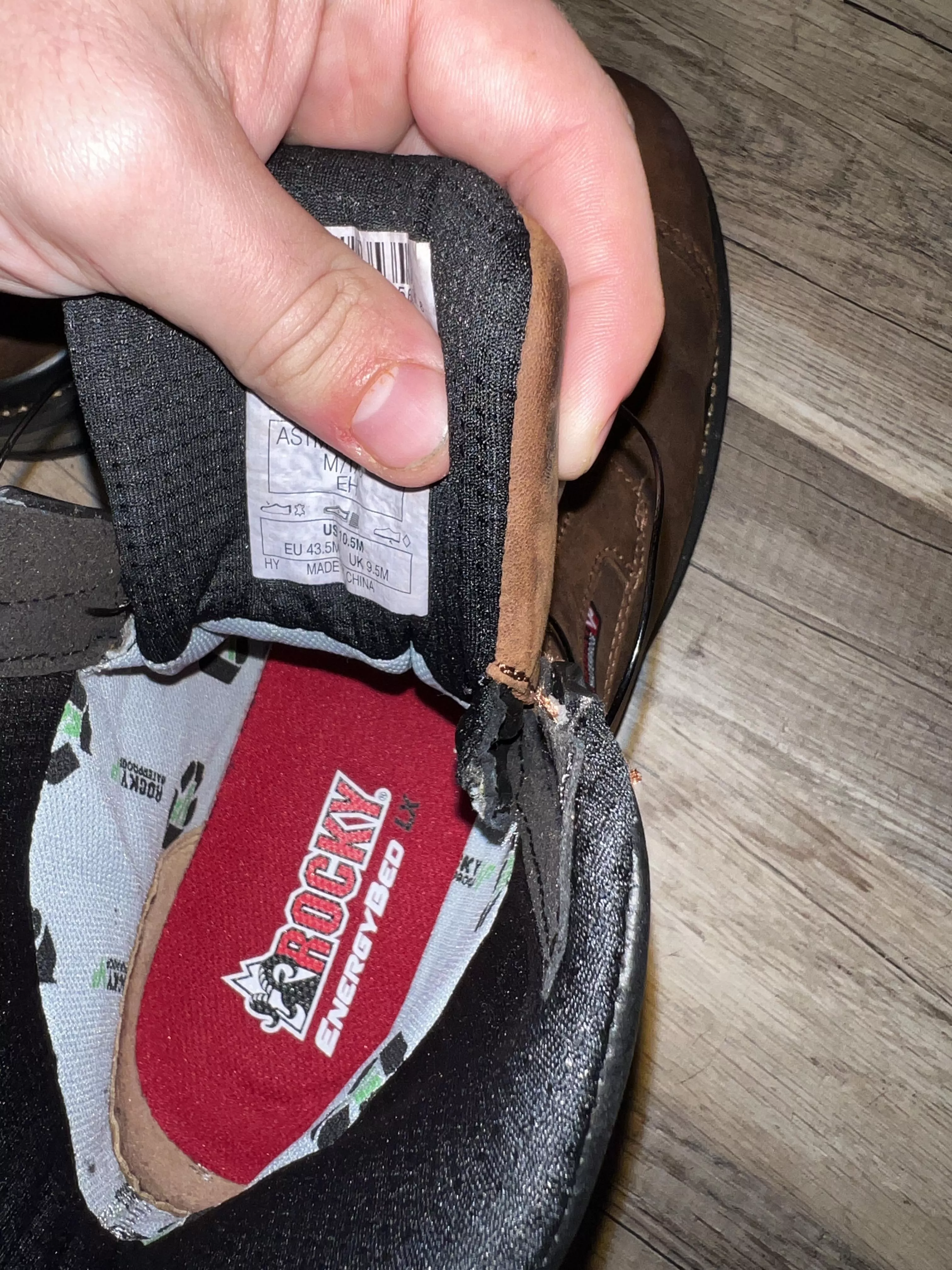 Rocky Ram Boots Rubbing Ankle posted by Homo_Fish