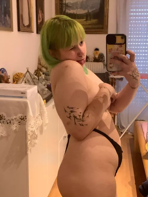 some tummy and happy chubby pics, are u into tattoed girls by TremendousWeariness