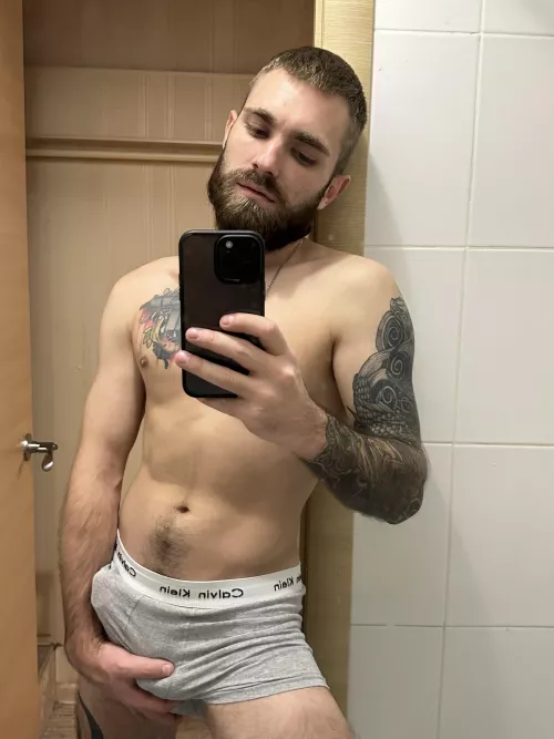 There's a big present for you under my knickers by cristianswarovski