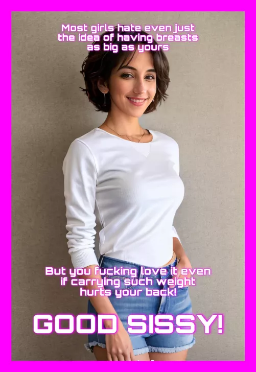 They are a gift of God, not a burden, look down and appreciate them by melisasln