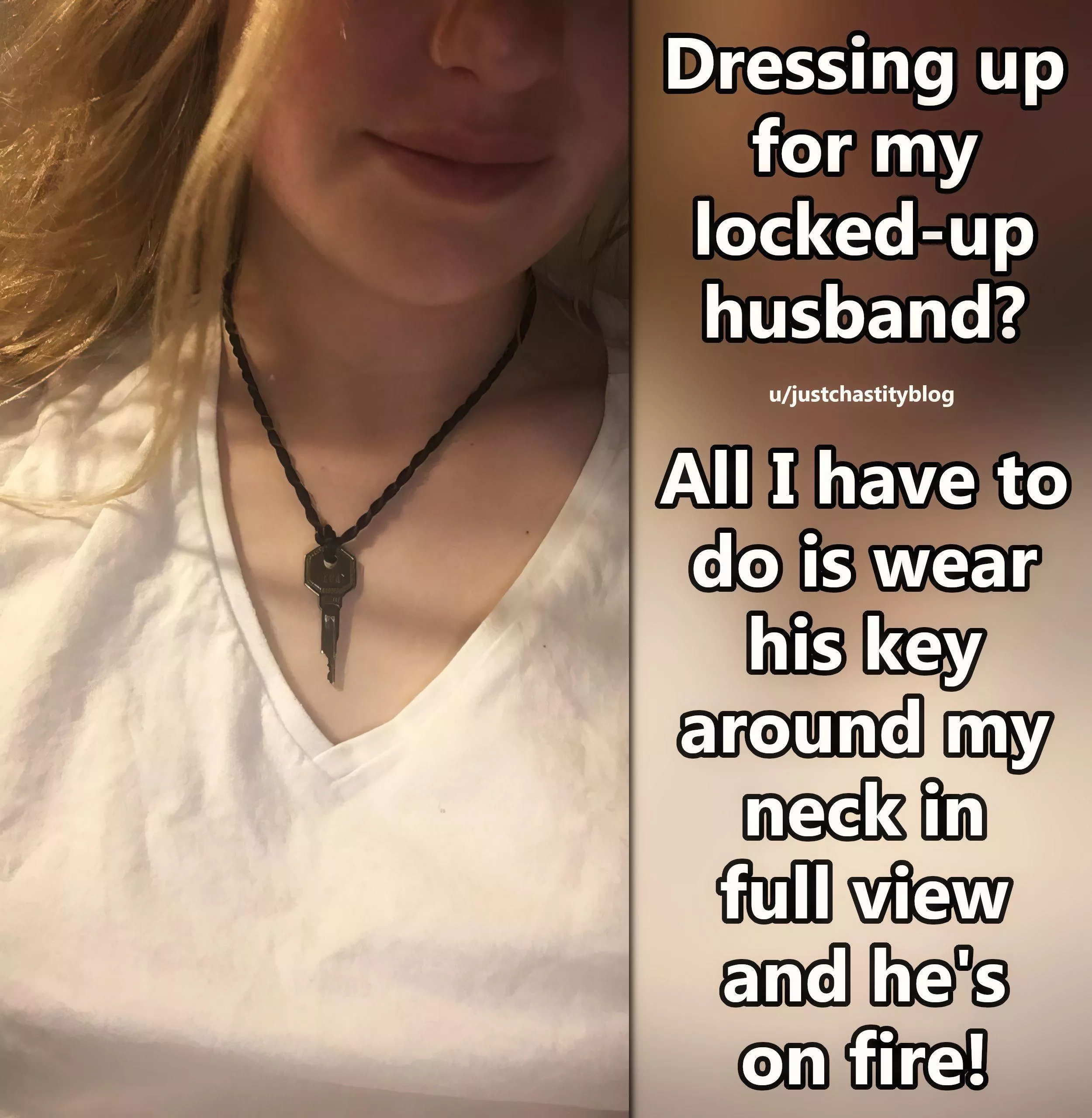 They are so easy to care for! posted by justchastityblog