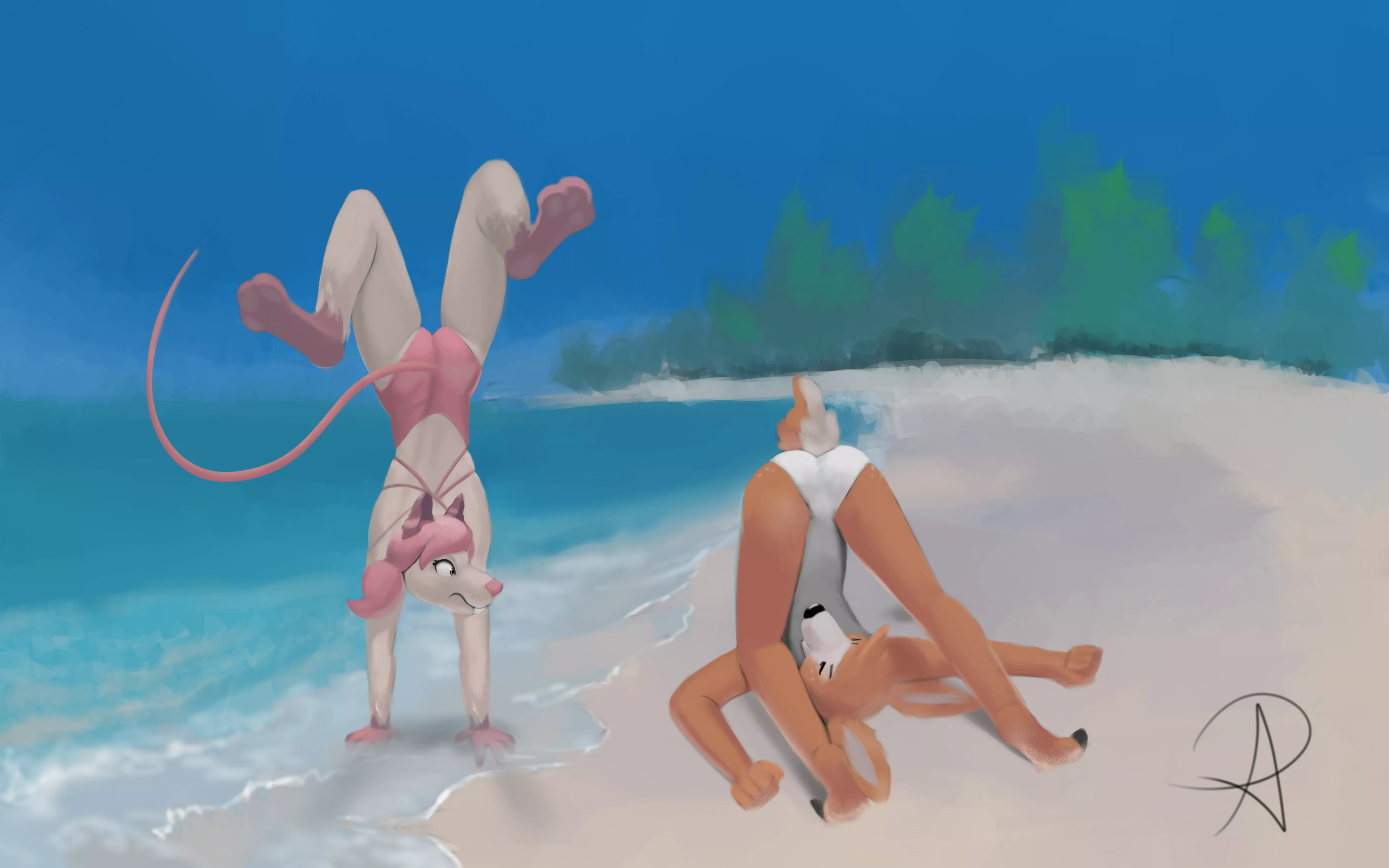 Title: Vacation Friendship: Fail (Artis: Bearnot) posted by Bearnot