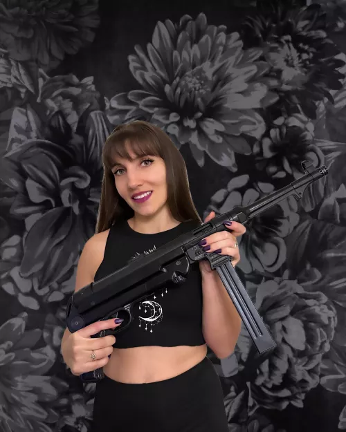 Was going for ammo and came home with an MP40 🤷🏻‍♀️ by greengirl42069