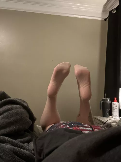 What would you do to these nylon covered soles?? 😈 [36f] by Fit_girls_sexy_socks