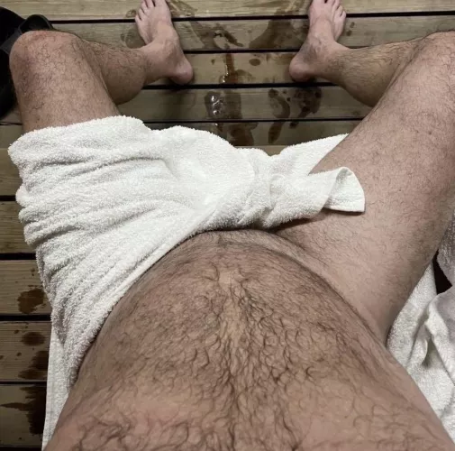 Who doesn’t like a hot dripping sauna! by Fitdad60