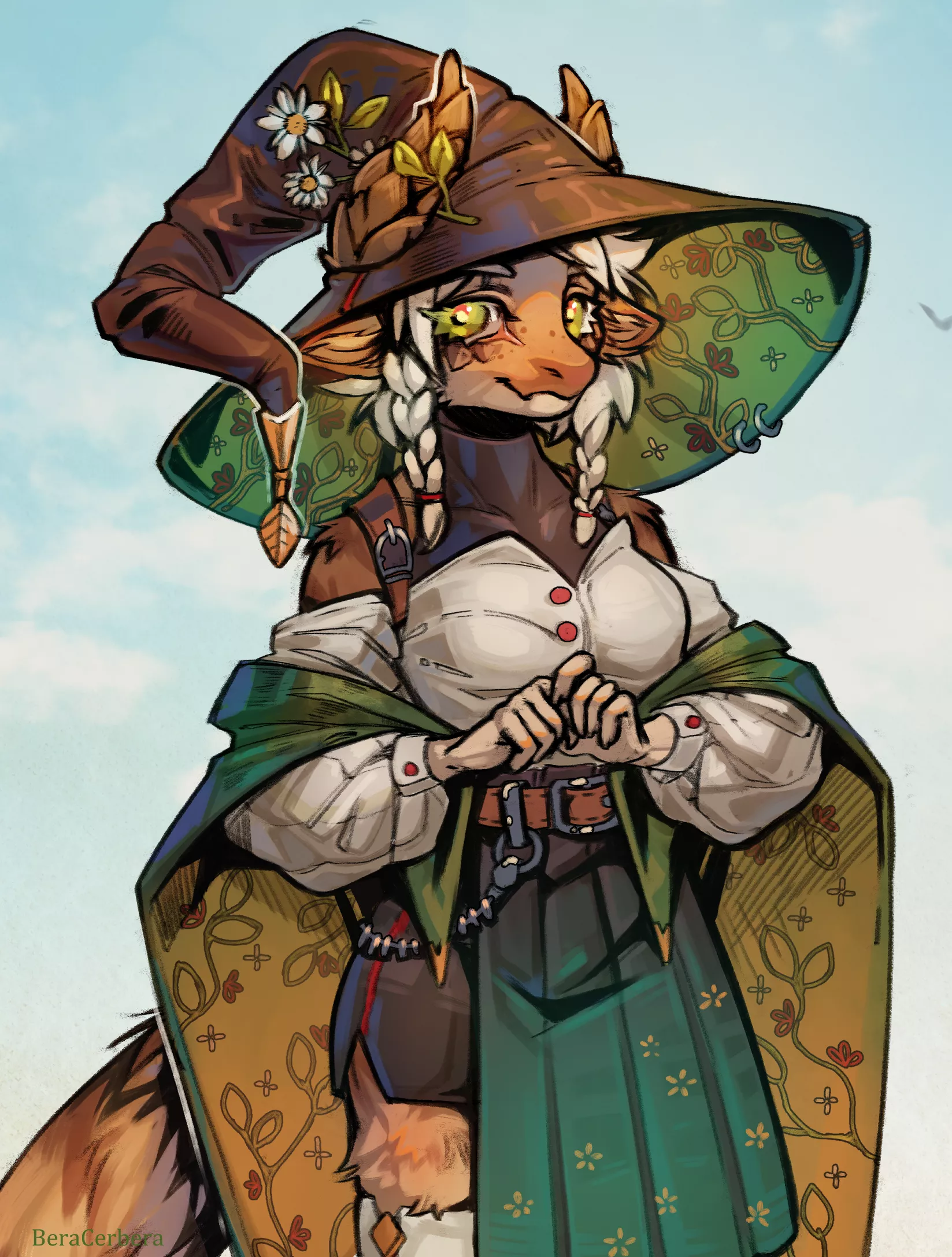 Witch kobold (art by me) posted by CerberaManghas
