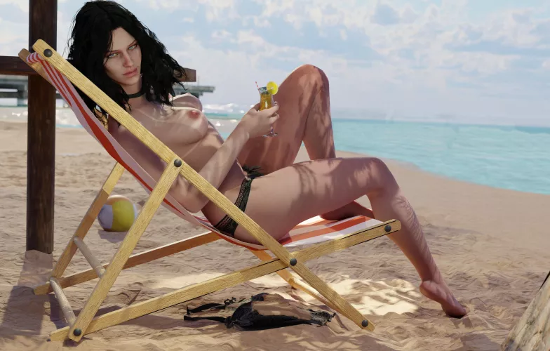 Yen sunbathing (wtfsths) by Fit_Pound8772