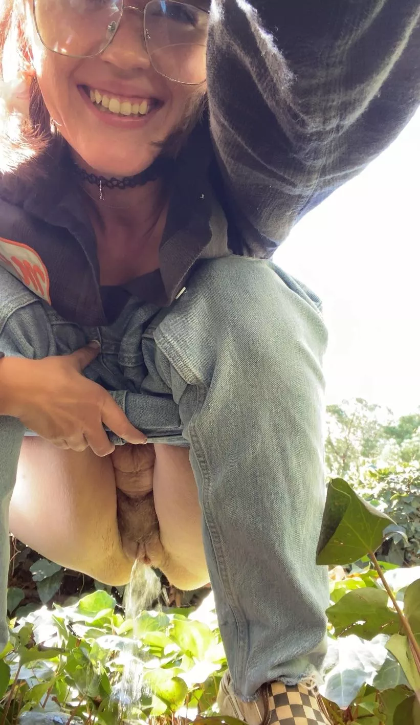 Always so happy to record myself peeing for you pervs 😈 posted by SpitInMyMouth420_