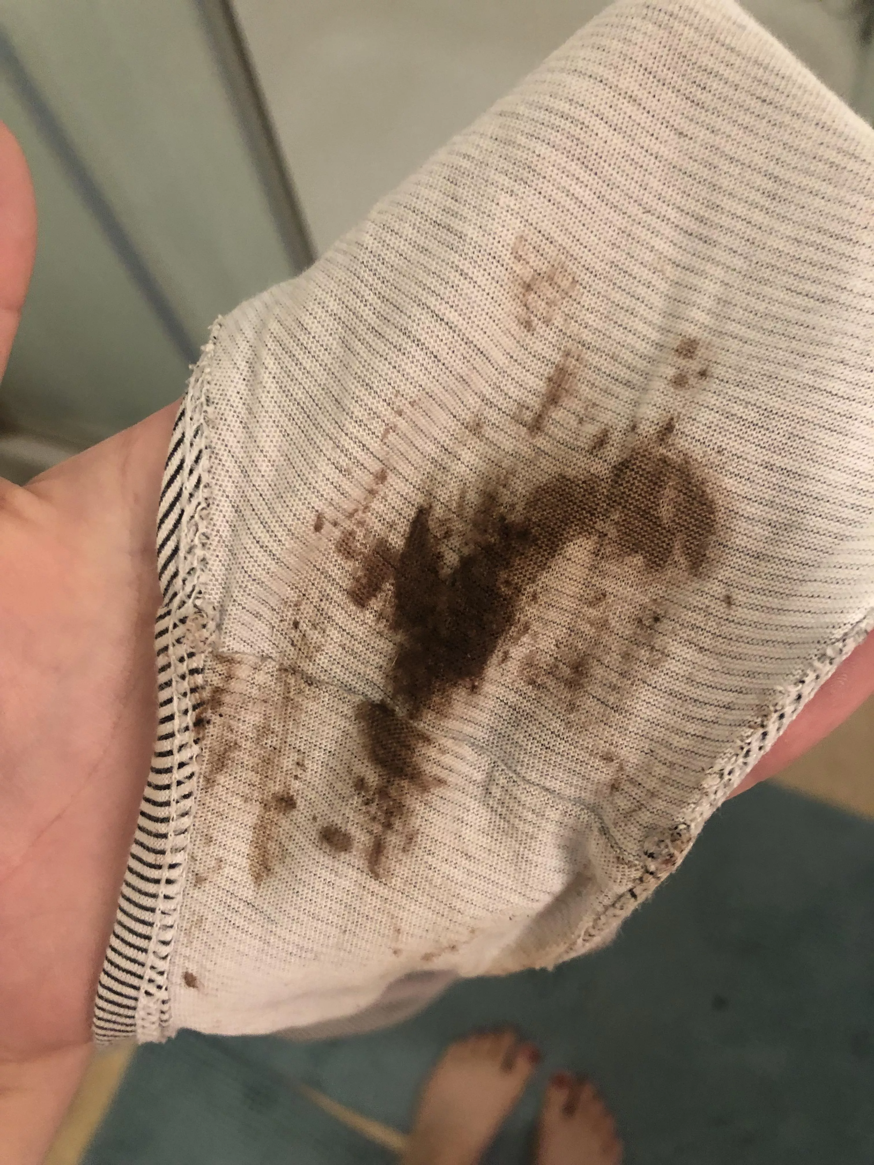 disgusting period panties. these definitely go to the bin. posted by punpunpunn