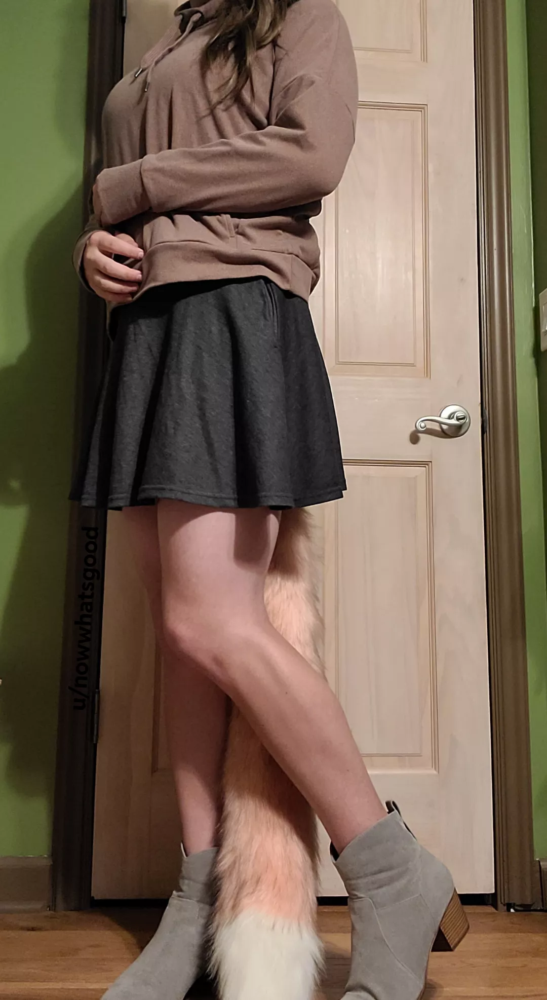 Getting the Fall Outfits Ready, Obviously a Tail is Included posted by nowwhatsgood