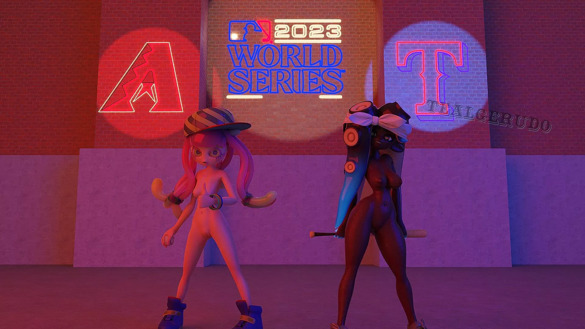 Harmony and Marina representing this year’s World Series competitors [TealGerudo] [OC] posted by ASharkMadeOfTeal