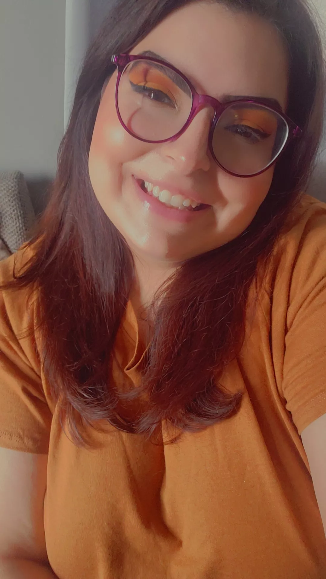 Hope you like my face as much as my body 🧡 posted by Impossible_Policy606