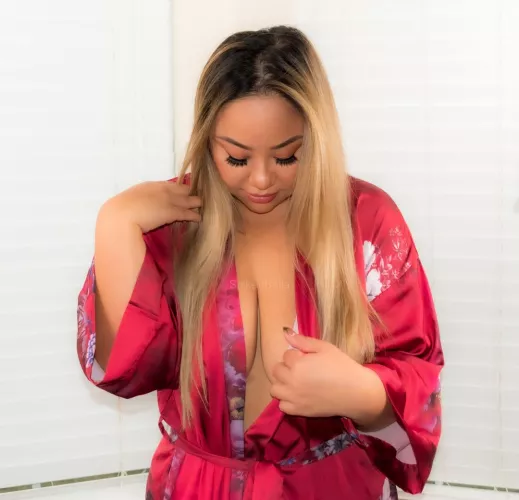 I bet your touch feels softer than this silk robe by Spiked_Bella