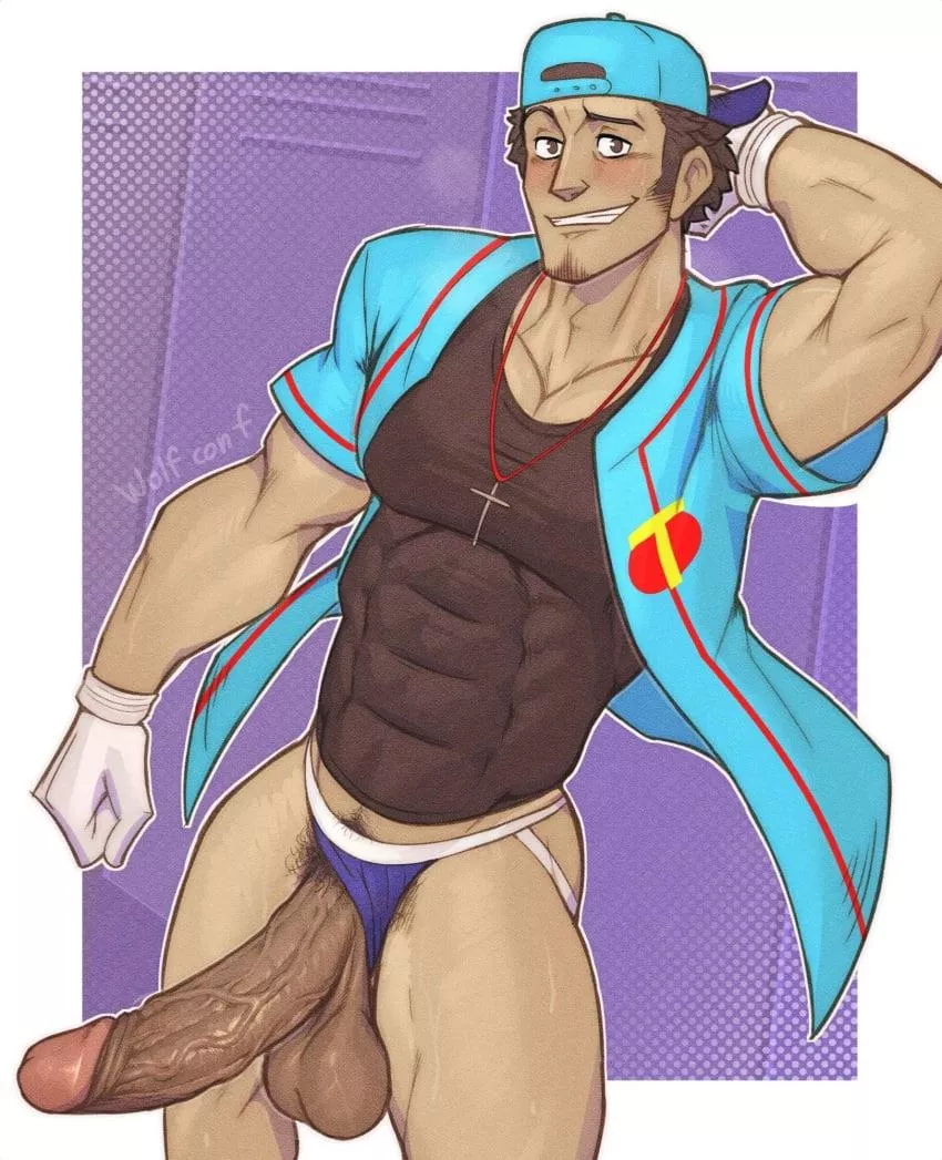 Junpei (Wolf Con F) posted by thickcockpapi