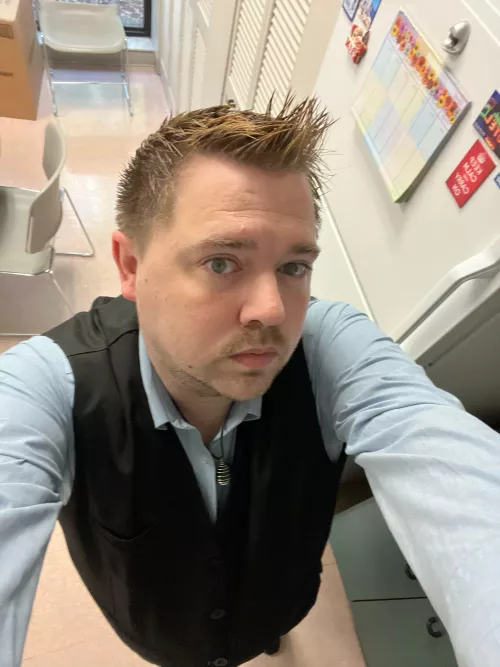 Just got to work and already ready to go home! by Purple_Fox32