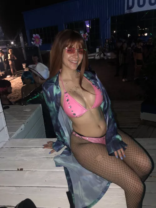 My outfit going out last night, kinda like going out in bikini lol by Grandmasexy